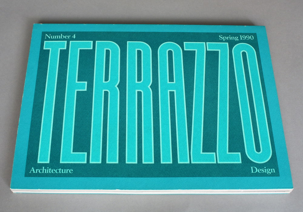 TERRAZZO Number 2 Spring 1989 未開封 Standard Series - Terrazzo EST. 1976